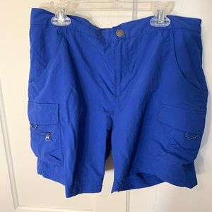 Hiking Athleisure Shorts, Royal Blue, White Sierra brand
